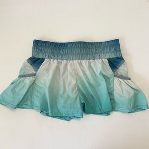 Free People color block get your flirt on shorts